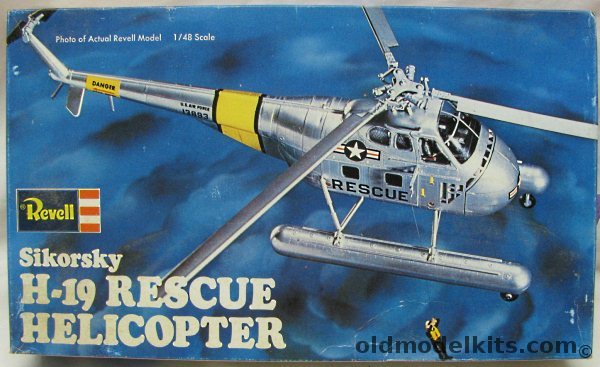 Revell 1/48 Sikorsky H-19 Rescue Helicopter, H173 plastic model kit